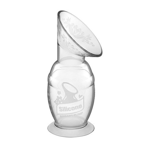 Haakaa 100% Natural Silicone Milk Collector 150ml + Gray Lid
