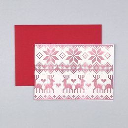 Weihnachtskarte Norbert