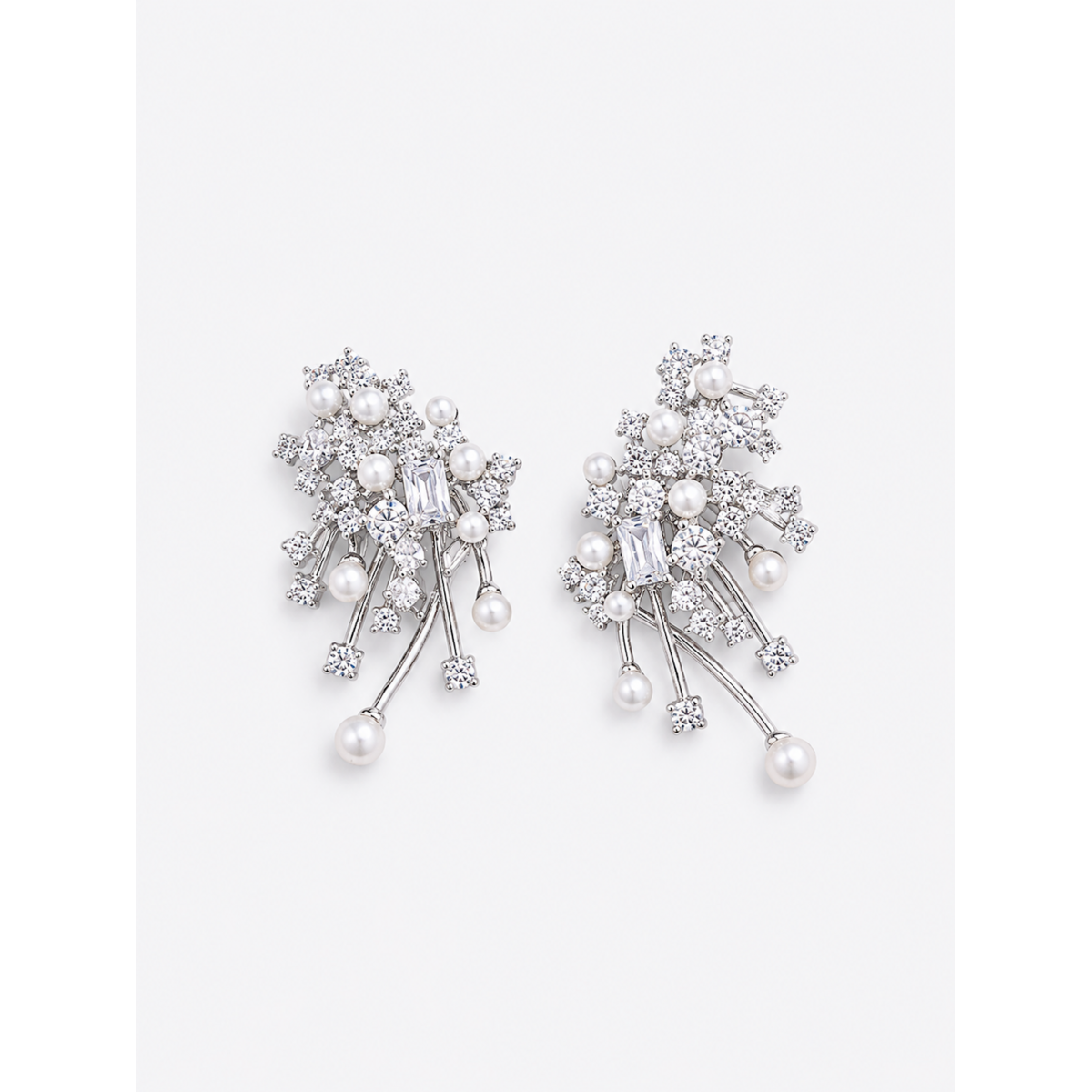 Sternenlicht-Perlen-Brautschmuck-Set
