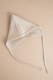 TISU baby pixie bonnet, Ecru