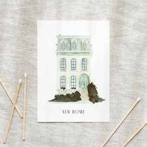 Postkarte - New Home · Villa