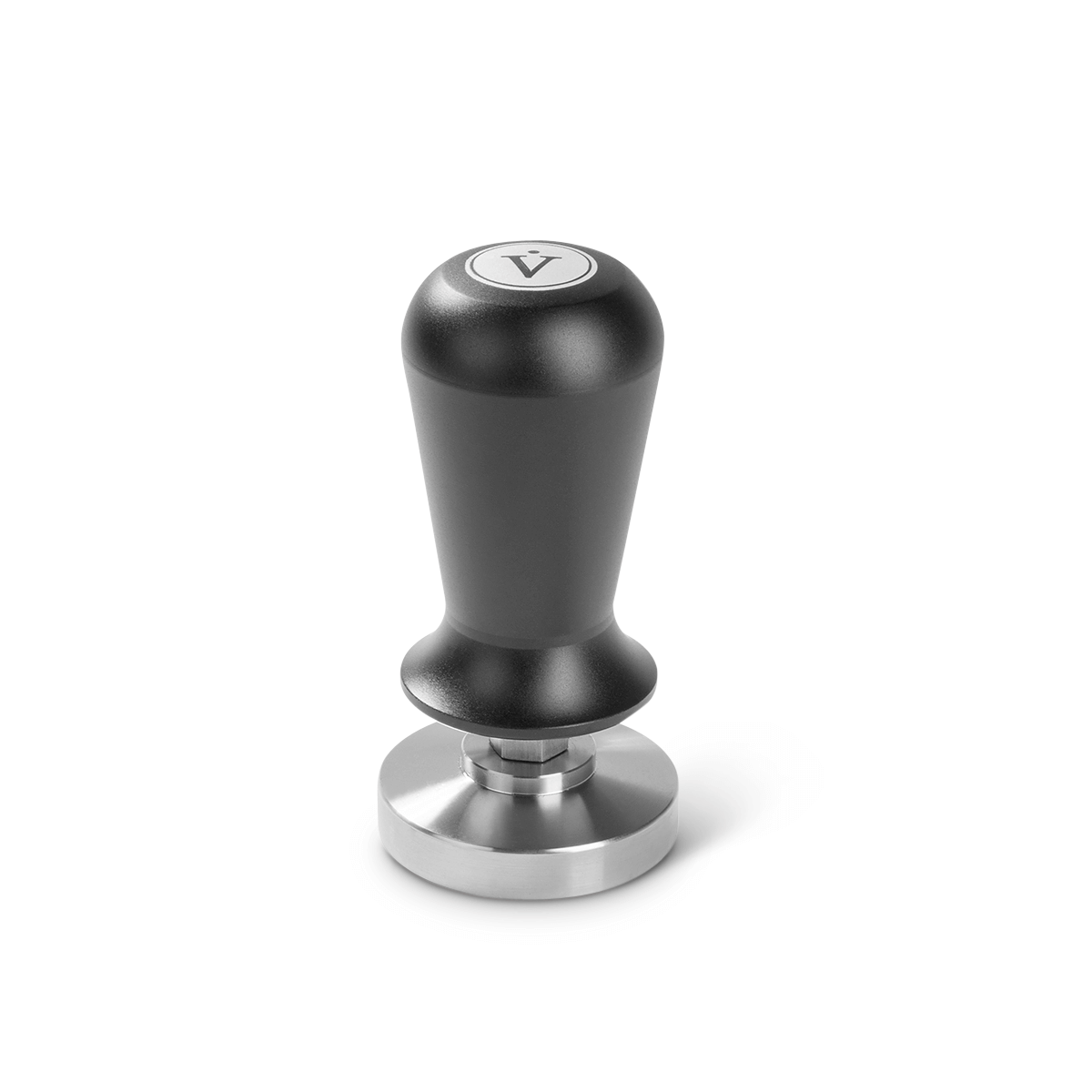 Juego de tamper regulador de presión con una presión de contacto de aproximadamente 14 kg gracias al resorte integrado