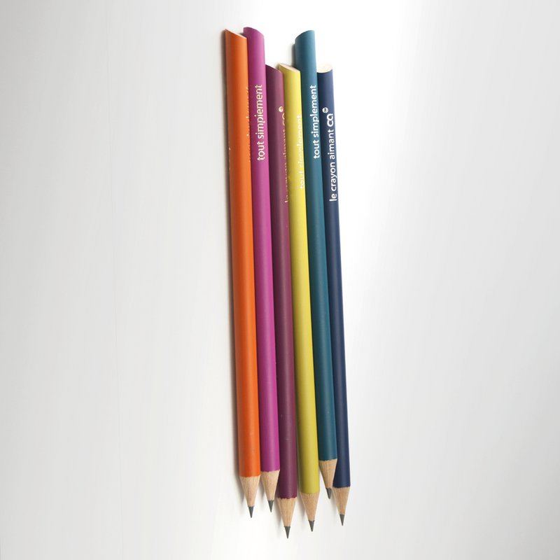 Expositor completo de 120 lápices magnéticos - color + expositor gratis