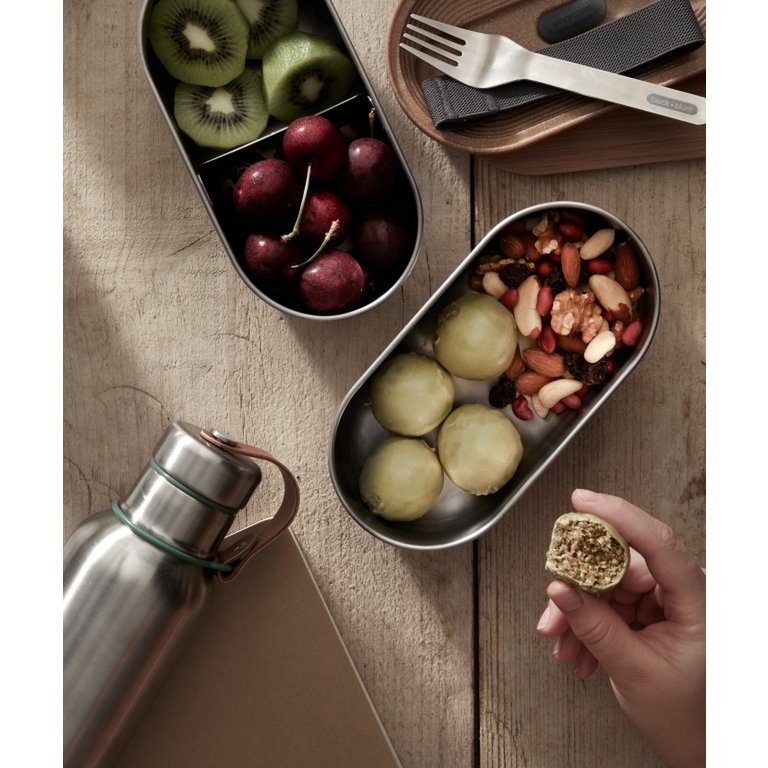 Black+Blum Bento Box - Madkasse - 185x97x120mm - Grijs