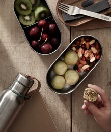 Black+Blum Bento Box - Madkasse - 185x97x120mm - Grijs