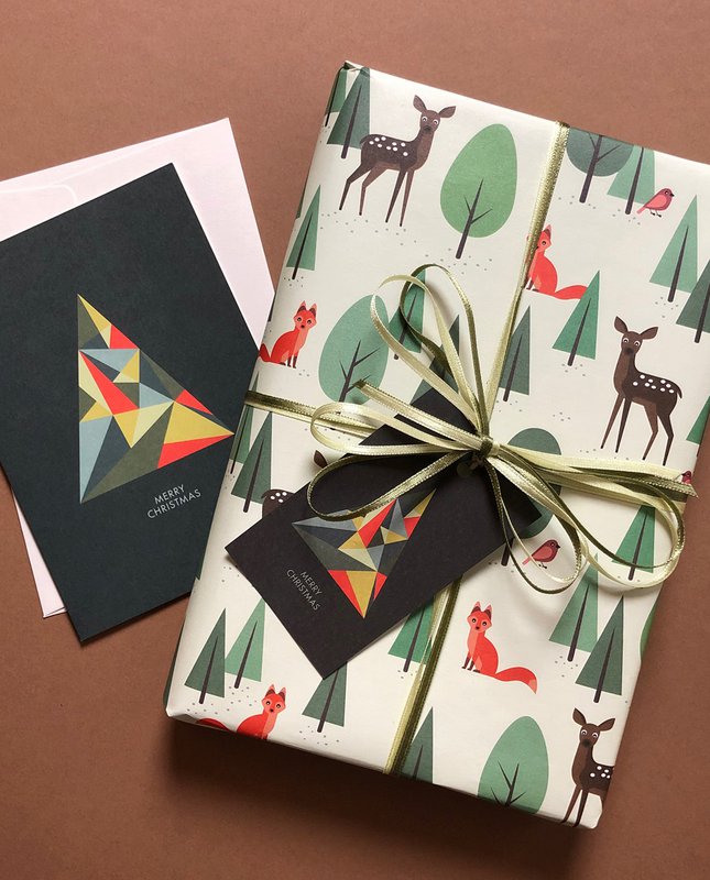 Bambi & Vos inpakpapier
