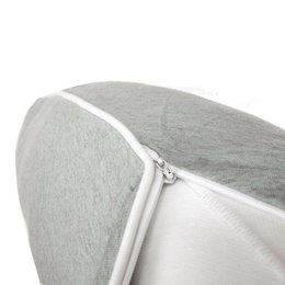 Cuscino per allattamento grigio