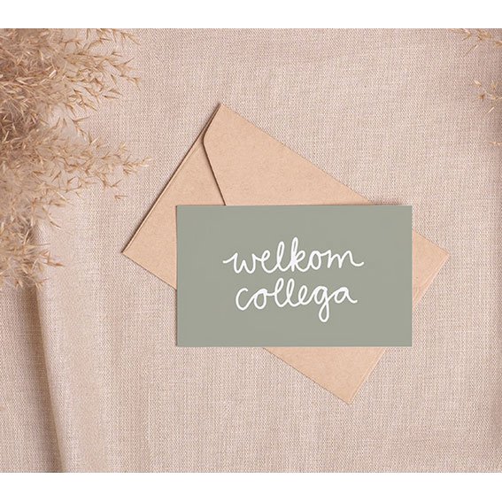 Mini card | Welcome colleague