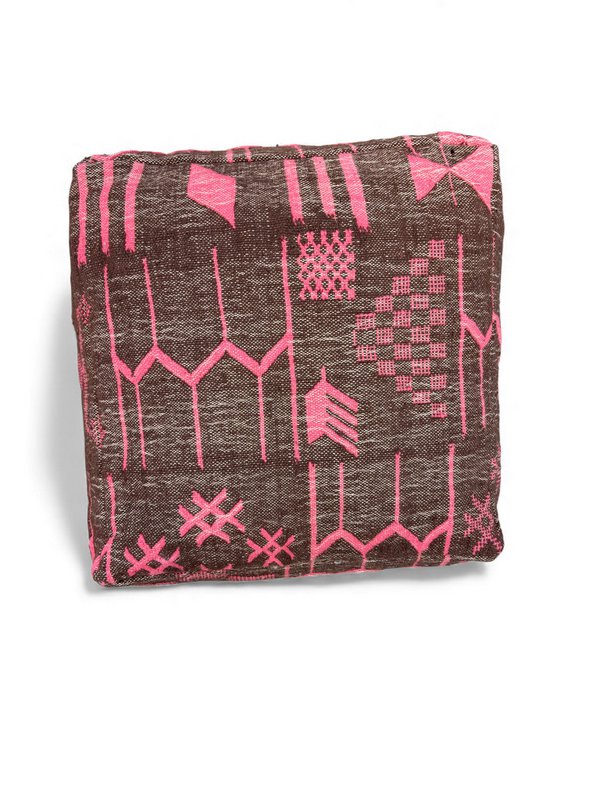 Vloerkussen - Colourful Line - Fushia Edition I