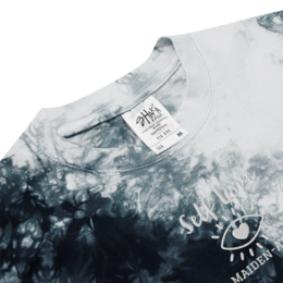 Camiseta oversize con estampado tie-dye