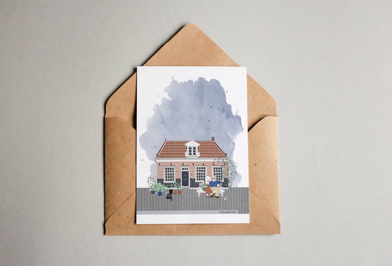 Postkarte 'die Bedeutung'