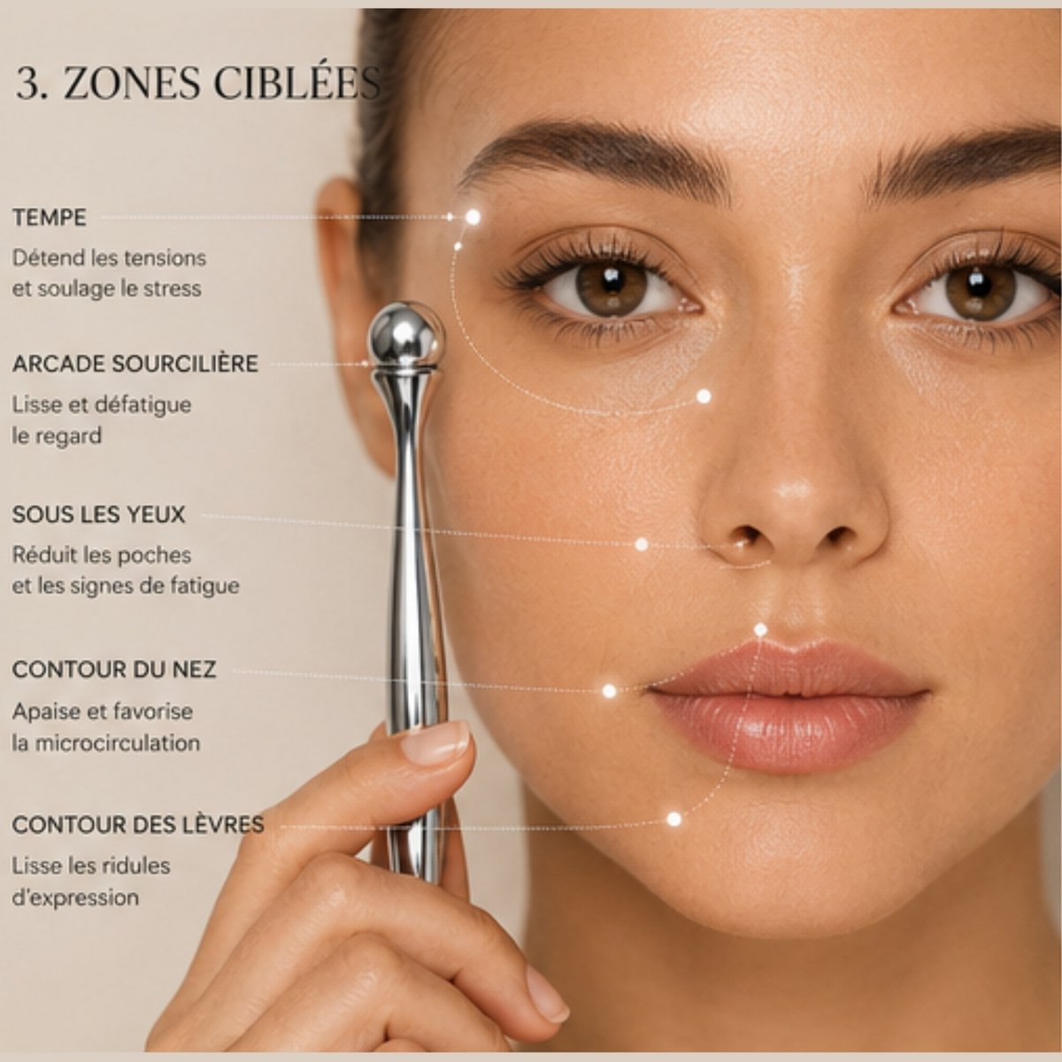 Rotary Eye Massager – EyeRevive360 – Ergonomic Design – Multiple Benefits – Rotary Movement