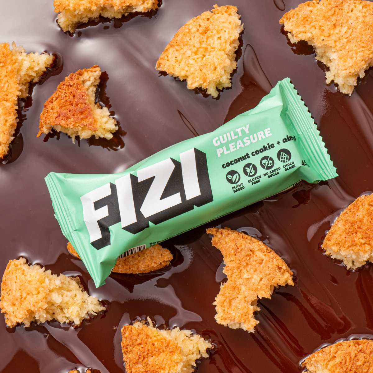 Vegan Gluten Free Bar "Coconut Cookie + Amandel" 45G