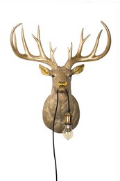 lampe cerf grand or