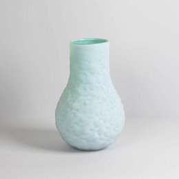 Chrysalis-Vase (handgefertigtes undurchsichtiges farbiges Glas)