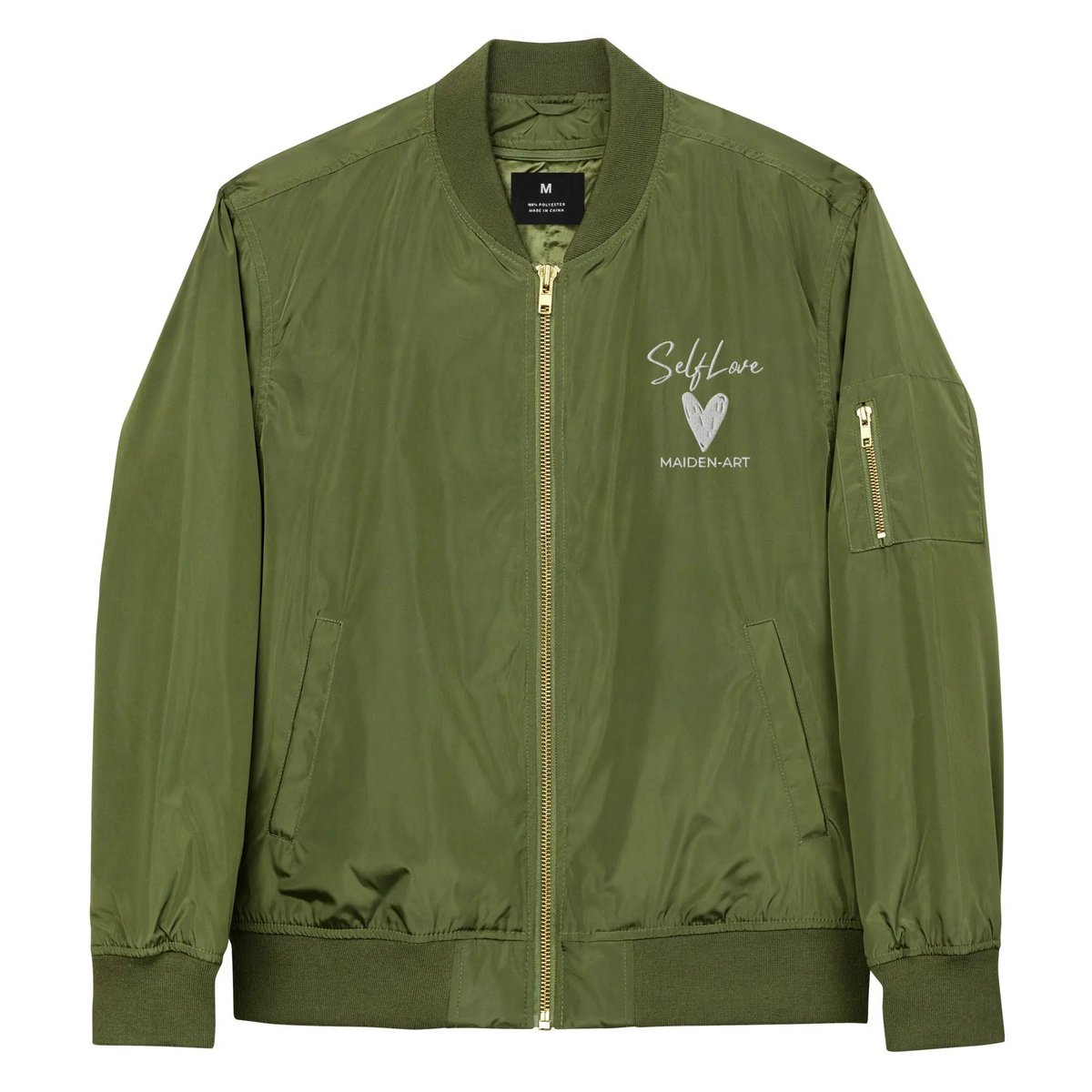 Premium bomber jacket Self Love Premium recycled bomber jacket