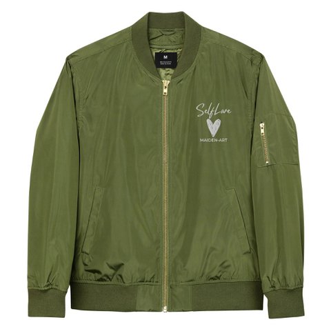 Premium bomber jacket Self Love Premium recycled bomber jacket