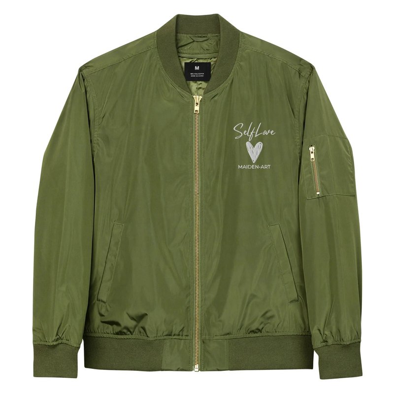 Premium bomber jacket Self Love Premium recycled bomber jacket