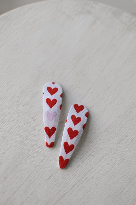 Valentinsdag hårspænder