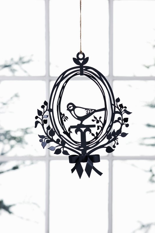 Bird Ornament with LED-lights