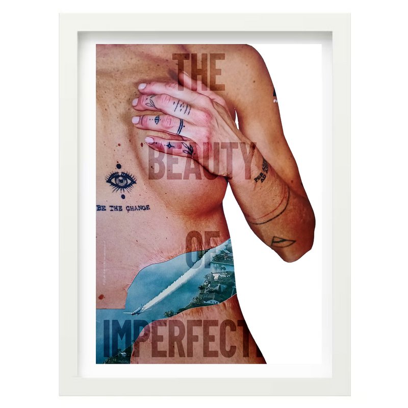 Art Print Collage - La bellezza dell'imperfezione