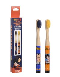 Set of 2 bamboo toothbrushes DRAGON BALL Z