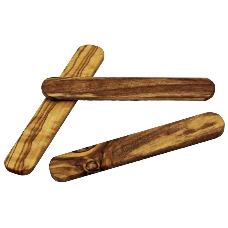 Espátula de madera de olivo