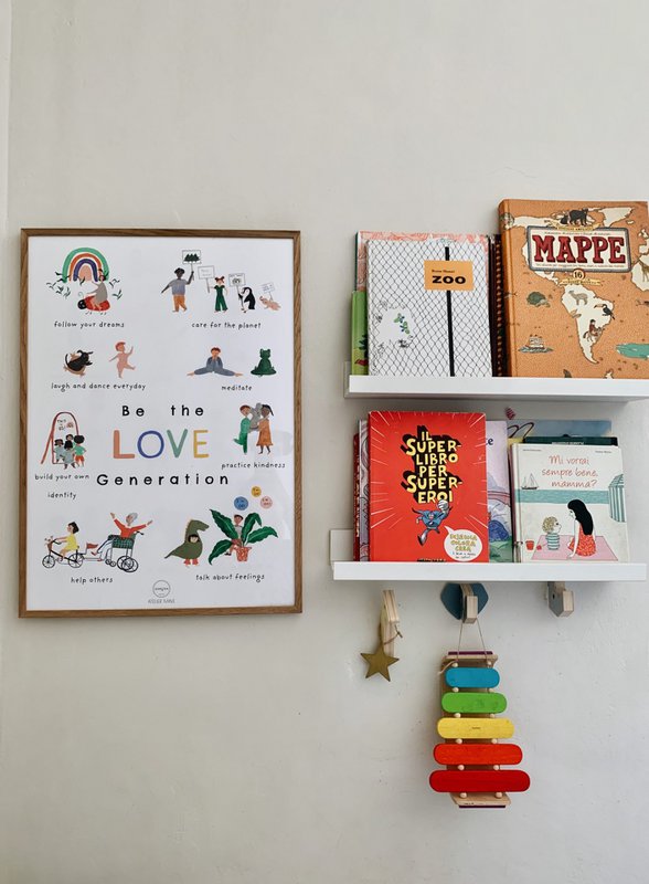 Poster "Be the Love Generation" - 50 x 70 cm