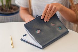 Stitch Travel Notebook Navy