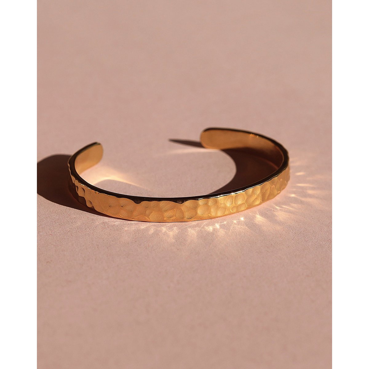 Bartek - Bracciale a polsino martellato