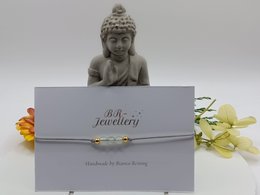 Bracciale con pietre preziose prehnite