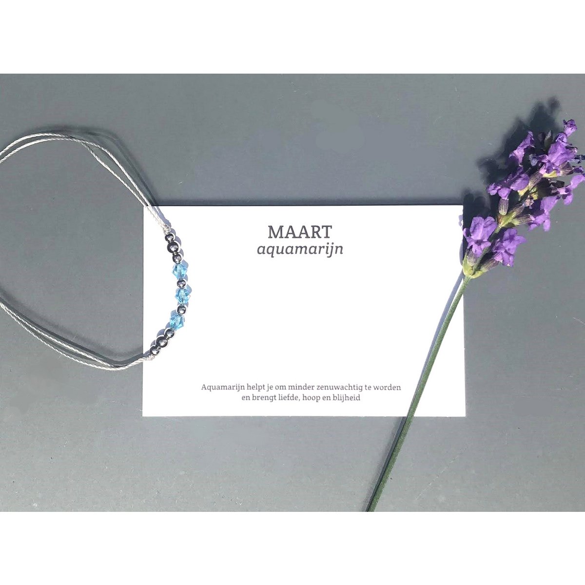 per stuk. Geboortesteen armbandjes swarovski rvs