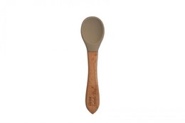 Silicone spoon beige 14 cm Little Isabelle Rose