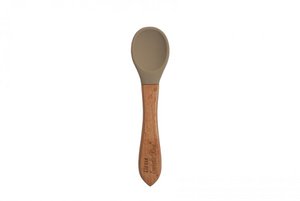Silicone spoon beige 14 cm Little Isabelle Rose