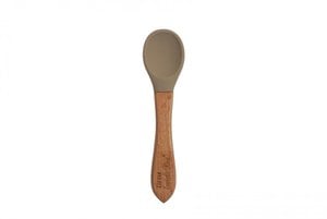 Silicone spoon beige 14 cm Little Isabelle Rose