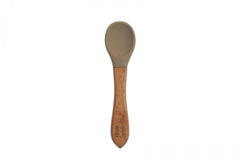 Silikonlöffel beige 14 cm Little Isabelle Rose
