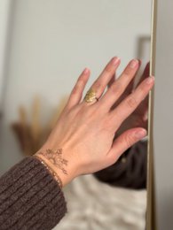 Sioou temporary tattoo - The half sunflower x5