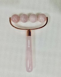 Rose Quartz Body Massage Roller by Venuray