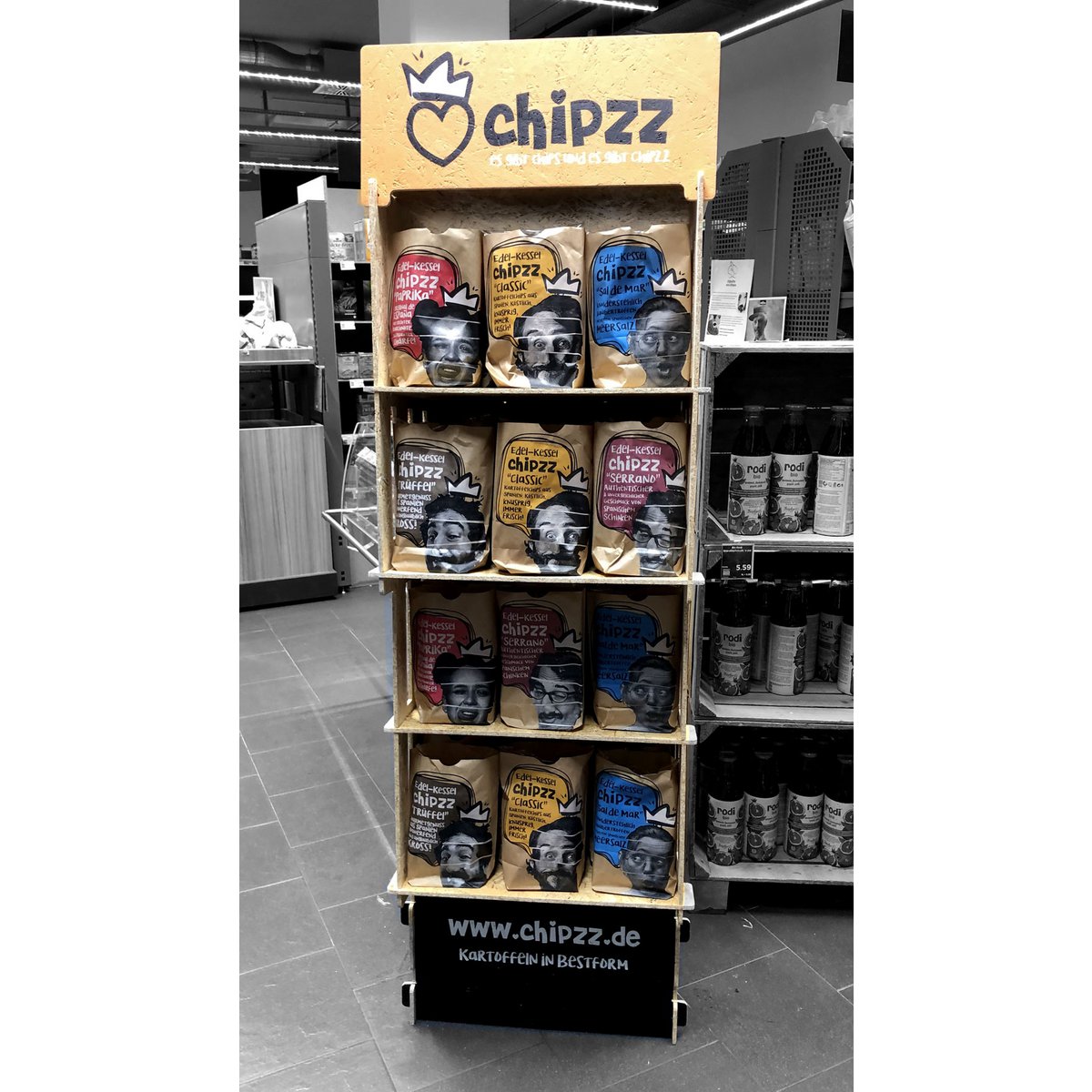 Stand-up display Chipzz