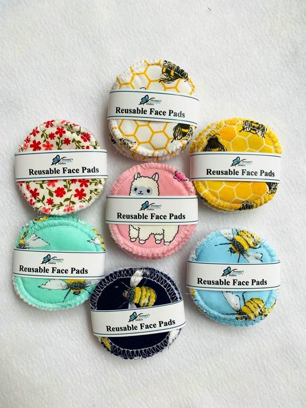 Toallitas faciales suaves reutilizables, cero residuos, toallitas de maquillaje, almohadillas desmaquillantes para ojos, almohadillas faciales, rondas de limpieza facial, toallitas faciales suaves