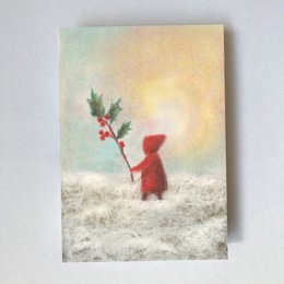 Fairy tale 'Hulst' Waldorf card