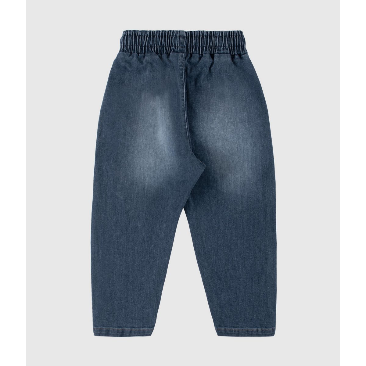 Baggy denim jeans til drenge – Mid Wash