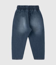 Baggy denim jeans til drenge – Mid Wash