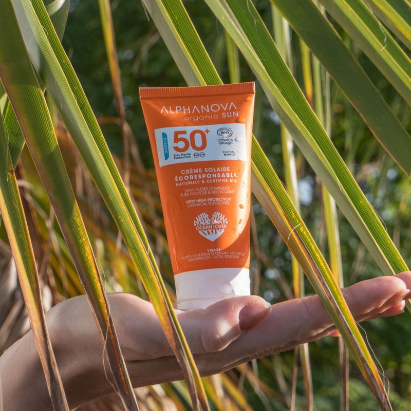ALPHANOVA SUN BIO SPF 50+ Sonnenschutz-Gesichtscreme 50 g Parfüm Mono ¯