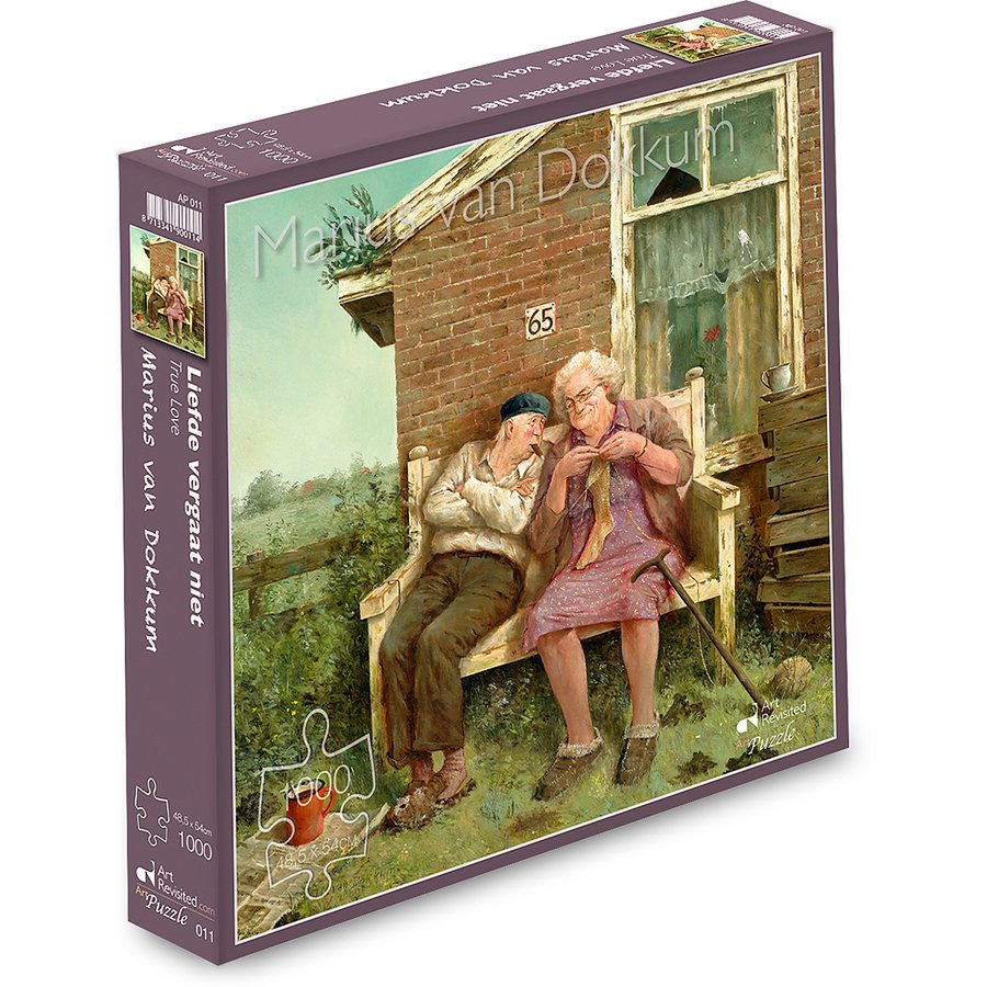 Rompecabezas - Liefde vergaat niet 48,5x54cm - 1000 piezas