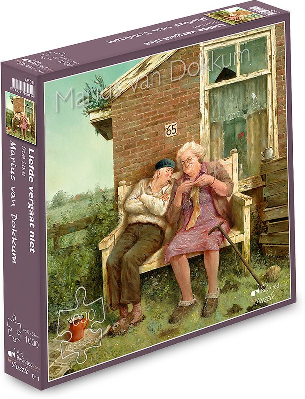 Rompecabezas - Liefde vergaat niet 48,5x54cm - 1000 piezas