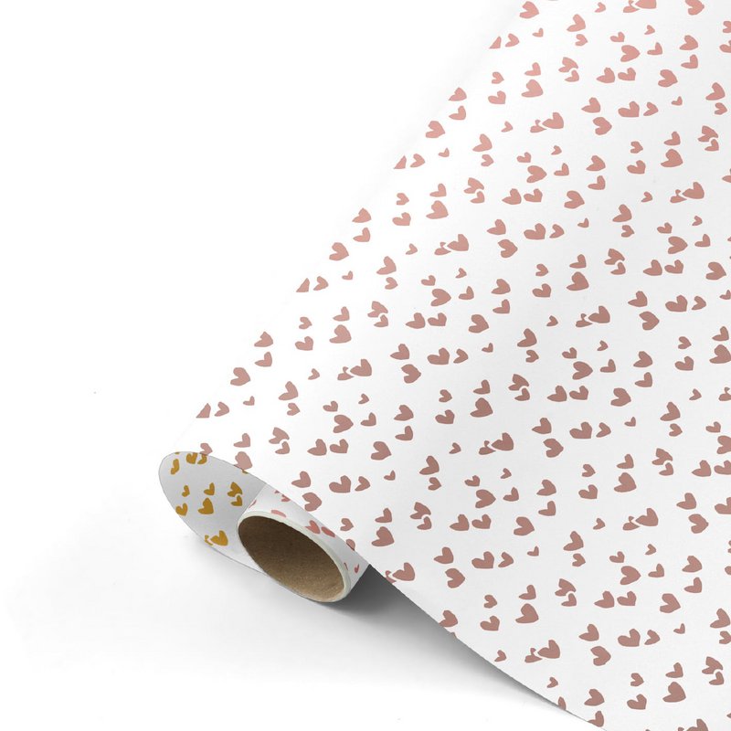 Solo Hearts - Rolls of wrapping paper - 10 pieces