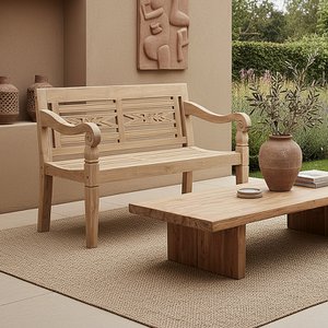 Boho garden bank
