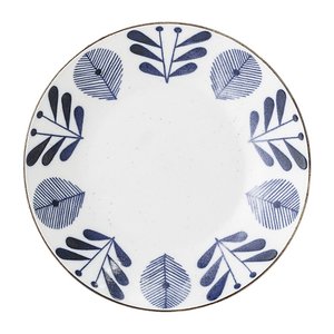 Camellia Serving Bowl, Blue, Porcelain