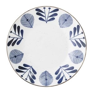Camellia Serving Bowl, Blue, Porcelain